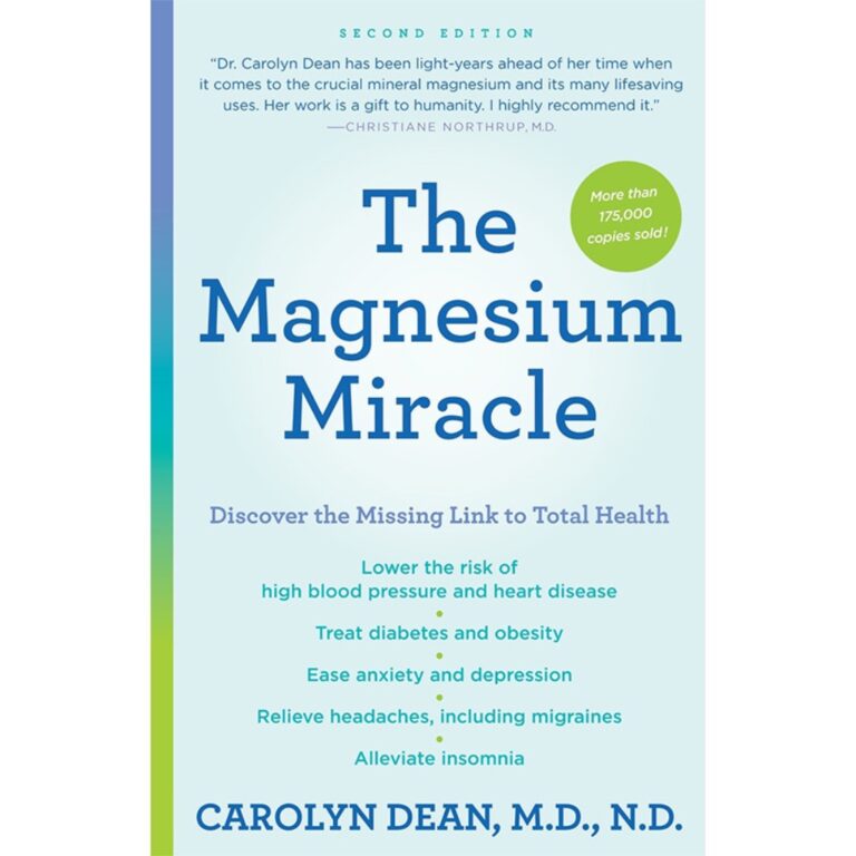 The Magnesium Miracle by Carolyn Dean (druhé vydání) - Kniha