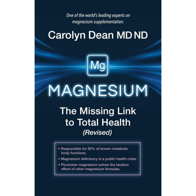 Magnesium: The Missing Link to Total Health by Carolyn Dean (aktualizované vydání) – Kniha