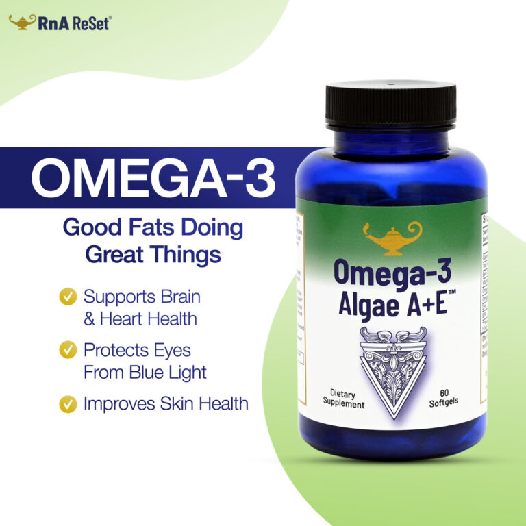 Omega-3 Algae A+E® - Veganské omega-3 mastné kyseliny z řas s vitaminy A+E