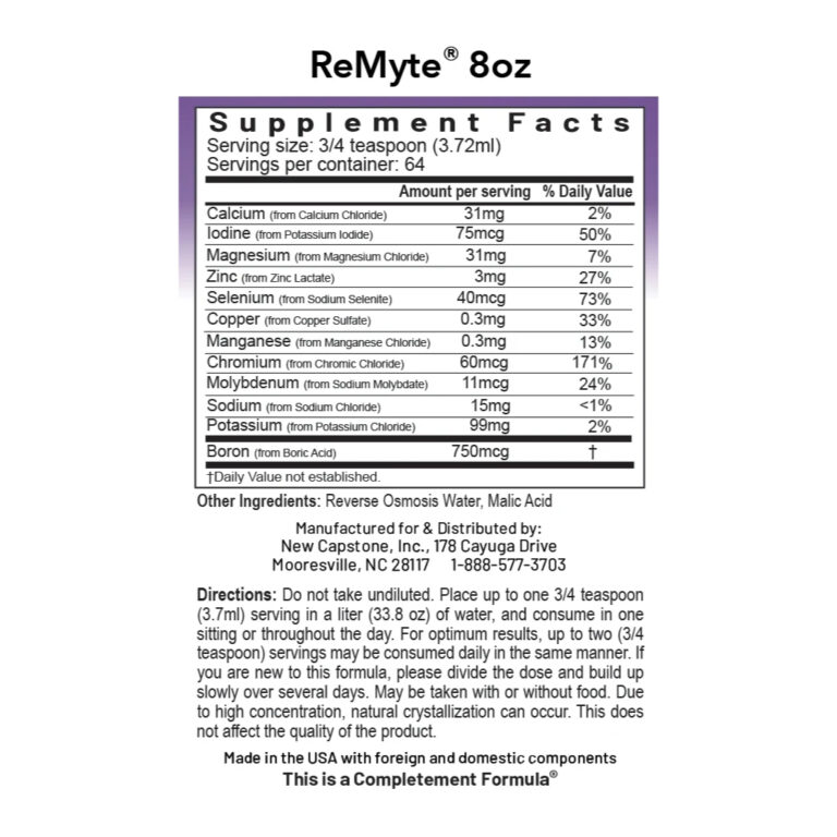 ReMyte® Electrolyte Solution for Sport Info