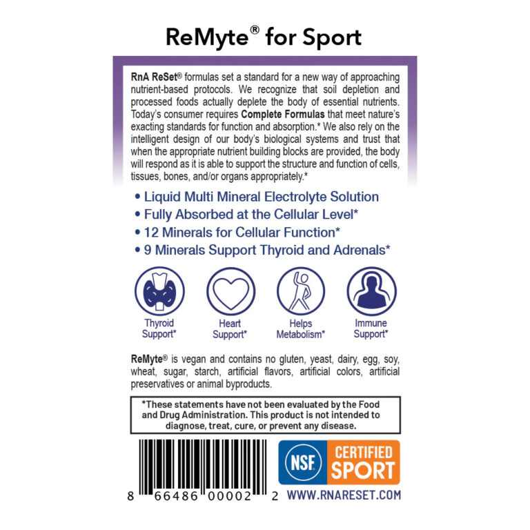 ReMyte® Electrolyte Solution for Sport Info