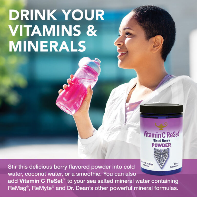 Vitamin C ReSet® – Vitamín C v práškové formě k přípravě nápoje